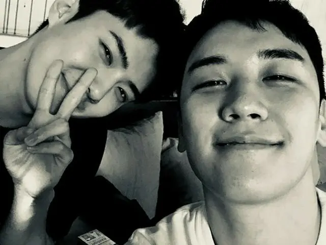 BIGBANG V.IとEXO SEHUNの友情写真が話題