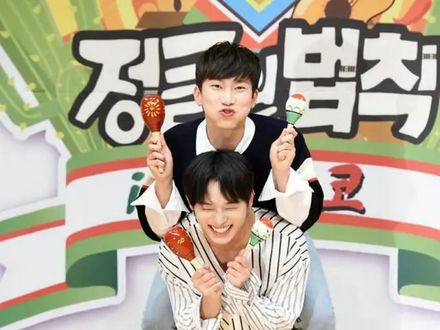 BTOB ヒョンシク＆ウングァン、「ジャングルの法則inメキシコ」の記者懇談会に出席