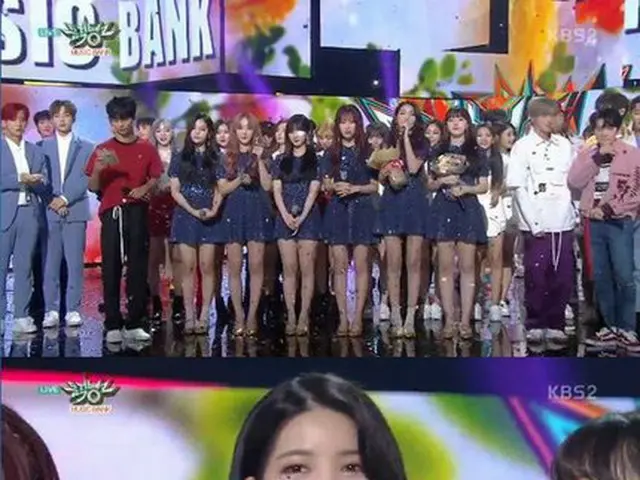 GFRIEND、「MUSIC BANK」で2週連続の1位に。