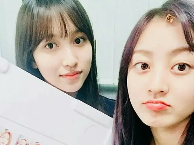TWICE、ミナ＆ジヒョのツーショット写真公開