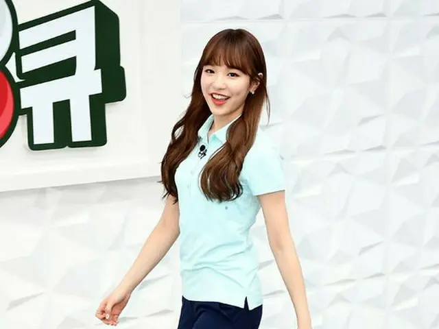 APRIL レイチェル、MBC SPORTS+バラエティ番組の収録現場公開に登場