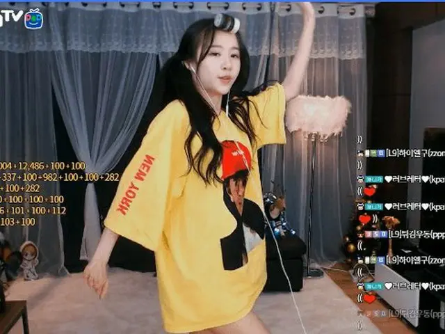 AfreecaTV BJとして活動中のCRAYON POP エリンの近況
