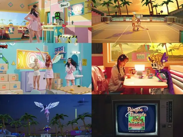 AOA、ニューアルバム「BINGLE BANGLE」MVティーザーを公開