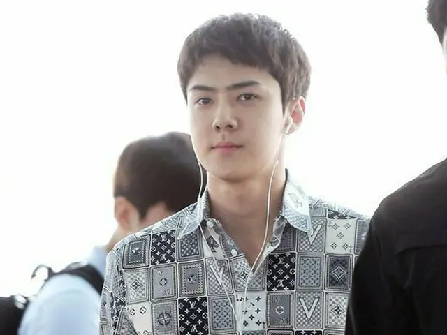 EXO SEHUN、ブランドショーに出席のためフランス・パリへ