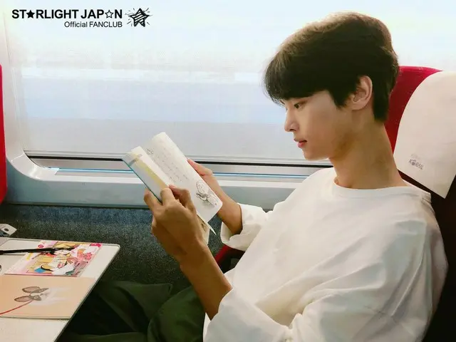 【jt公式】VIXX、えん返しへ向けて日本語の勉強に励んでいるNの写真公開。