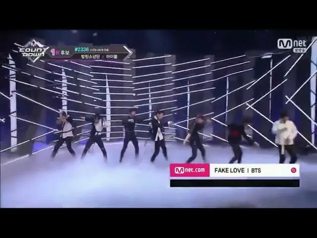 防弾少年団 - FAKE LOVE @ M COUNTDOWN    
