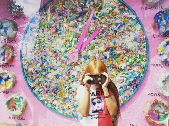 【g公式】SISTAR 出身 ヒョリン、SHYな写真を公開。