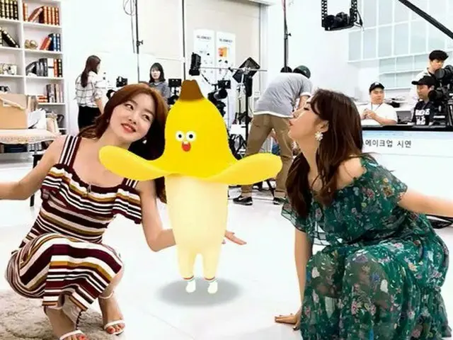 【g公式】SECRET 出身 ハン・ソンファ、ルルお姉ちゃんとの休み時間の様子を公開。