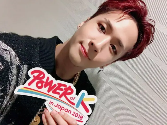 【jt公式】VIXX ラビ、「Power of K in Japan 2018」出演。