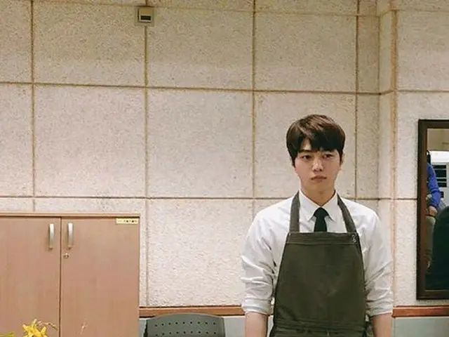 INFINITE エル、ドラマ「ミス・ハンムラビ」現場写真を公開
