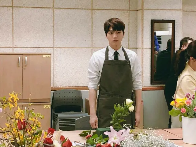 【I公式】INFINITE L、ドラマ「ミス・ハンムラビ」撮影中。