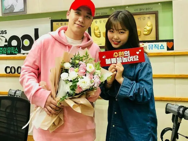 【g公式】BIGBANG V.Iと楽童ミュージシャン のスヒョン。