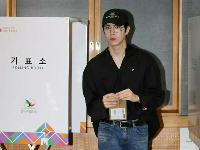 JBJ 出身キム・ドンハン、第7回全国同時地方選挙の期日前投票へ