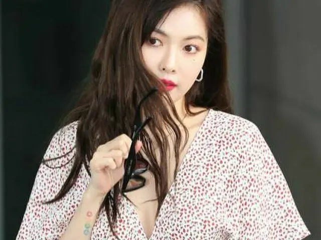 【g公式】4MINUTE 出身ヒョナ、綺麗な写真に感謝。