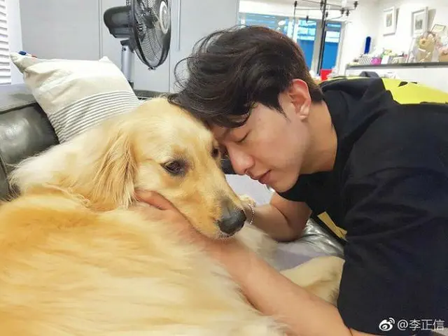 CNBLUE イ・ジョンシン、愛犬との写真を公開