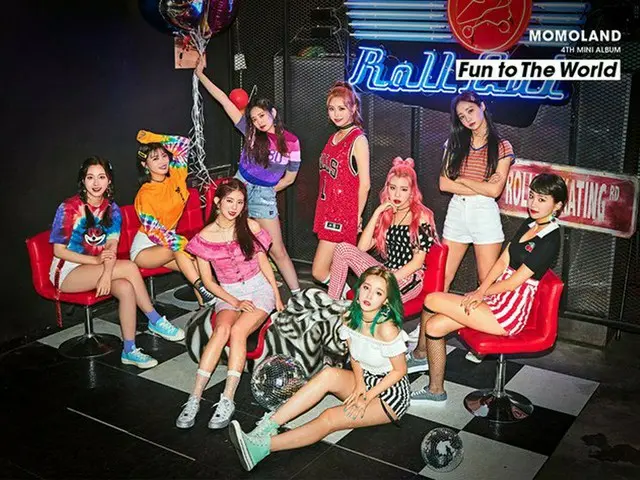 MOMOLAND、4thミニアルバム「Fun to the world」のカムバック団体＆ユニットコンセプトティーザー写真を公開