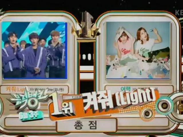 Wanna One、本日の１位