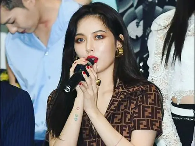 【g公式】4MINUTE_出身ヒョナ、写真に感謝。