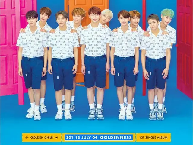 Golden Child、シングルアルバム「Goldenness」の団体ティーザーを公開