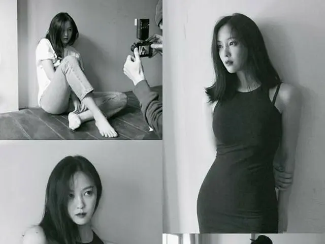 T-ARA ヒョミン、SNSでプロフィール写真のビハインド現場を公開