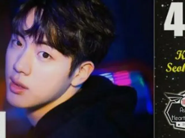 防弾少年団 JIN、「100 ASIAN HEART THROB 2018」ランキング発表で４６位