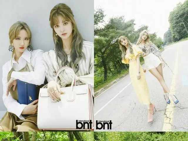 EXID ジョンファ&LE、画報公開