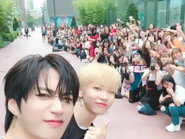 UNB デウォン、SNS更新。