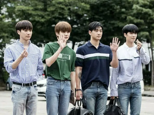 NU’EST W、「ミュージックバンク」出勤中