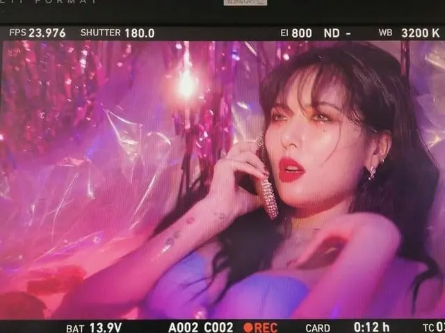 【g公式】元4MINUTE ヒョナ、SNSに動画掲載。