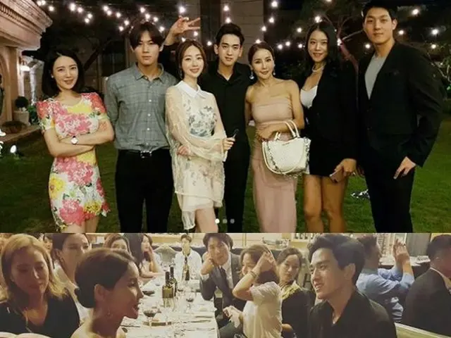 ピラティス講師兼女優ヤン・ジョンウォン、SNSでリュ・フィリップ ＆ ミナの披露宴の写真を公開