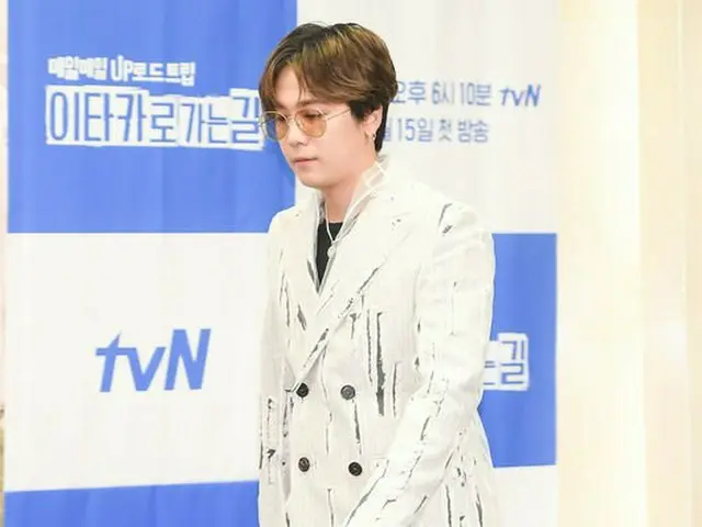 FTISLAND イ・ホンギ、tvN音楽バラエティ「イタカに行く道」制作発表会に出席