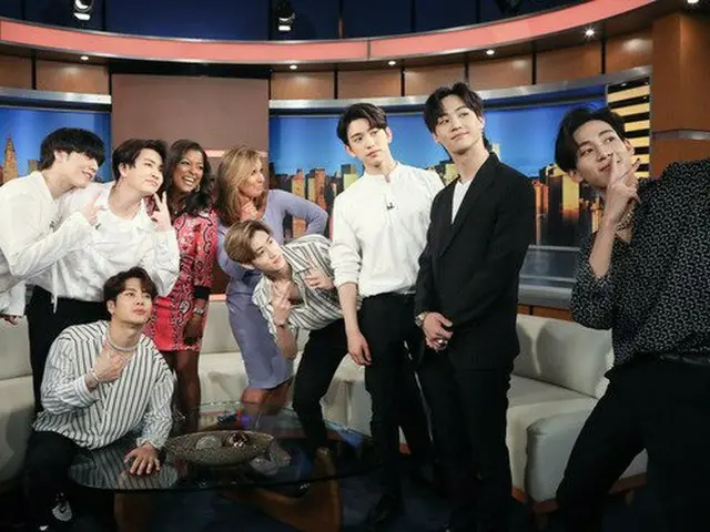 GOT7、米国FOX5チャンネルのトークショー「Good Day New York」に出演