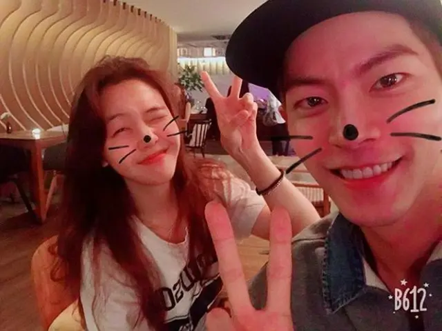 俳優ホン・ジョンヒョン、Girl’s Day ミナとキュートなツーショット写真を公開