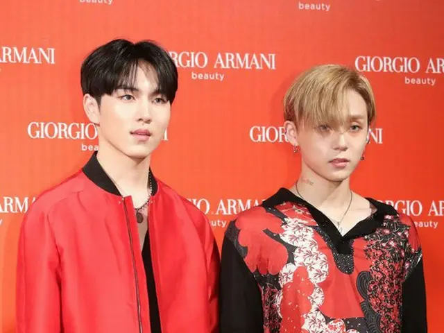 PENTAGON キノ＆イドン、GIORGIO ARMANIビューティースターグローバルパーティーに出席