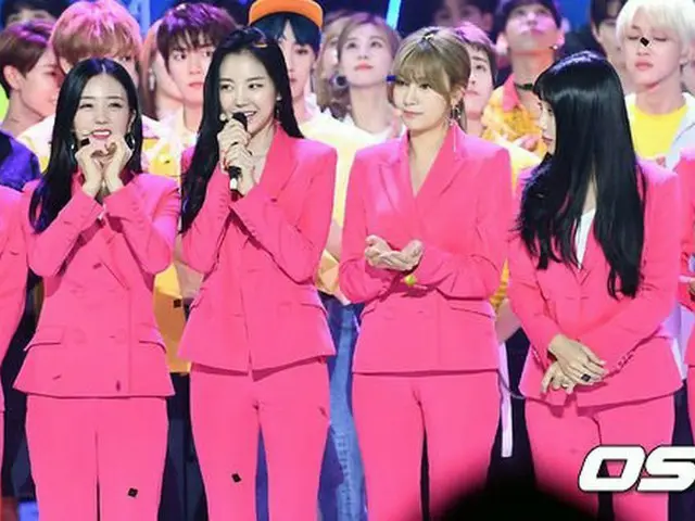 Apink、SBS MTV「The Show」で1位