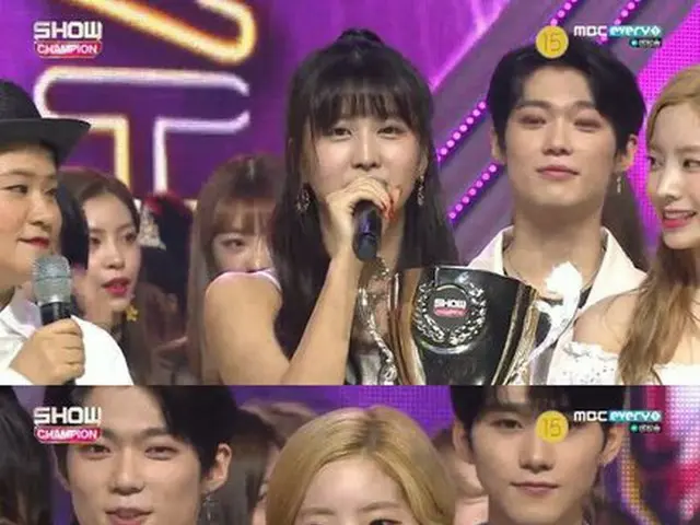 TWICE、MBC every1「SHOW Champion」で1位