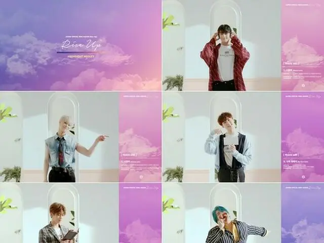 ASTRO、ニューアルバム「Rise Up」のタイトル曲「Always you」を含むハイライトメドレー映像を公開