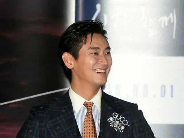 俳優チュ・ジフン、映画「神と共に2」のメディア試写会に出席