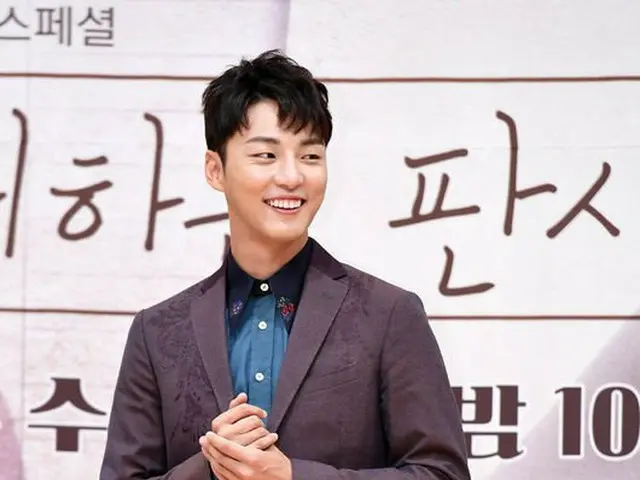 俳優ユン・シユン、SBS新ドラマ「親愛なる判事さまへ」制作発表会に出席