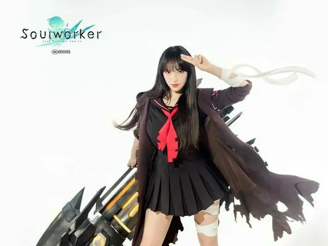 宇宙少女 ソンソ、オンラインRPG「Soulworker」の公式広報モデルに抜てき