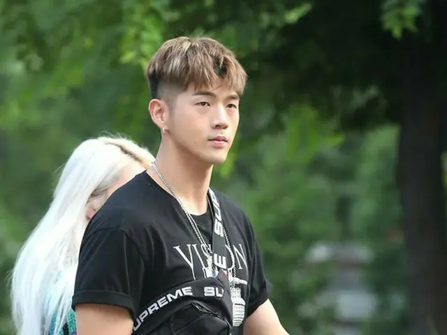 男女混成グループKARD、音楽放送「ミュージックバンク」出勤中