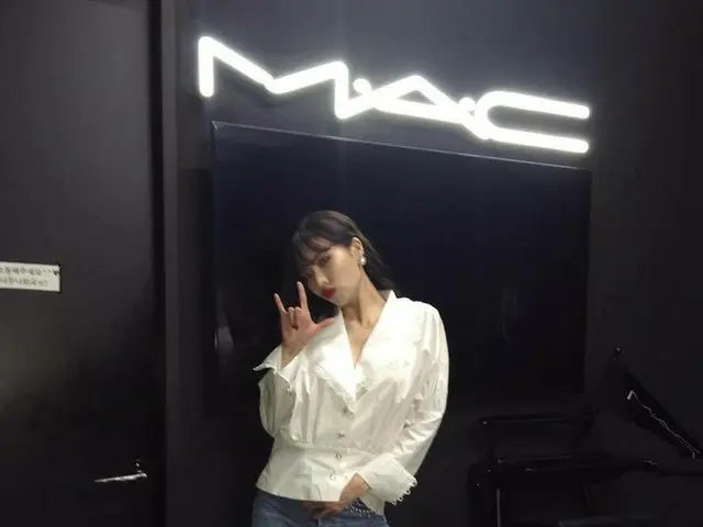 【g公式】4MINUTE_出身ヒョナ、画報撮影中。