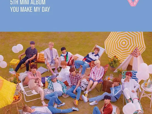 SEVENTEEN、5thミニアルバム「YOU MAKE MY DAY」がオリコン週間洋楽アルバムランキングで2週連続1位を達成