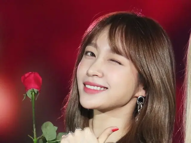 EXID ハニ、「KSTAR 2018 Korea Music Festival」フラワーカーペットに登場