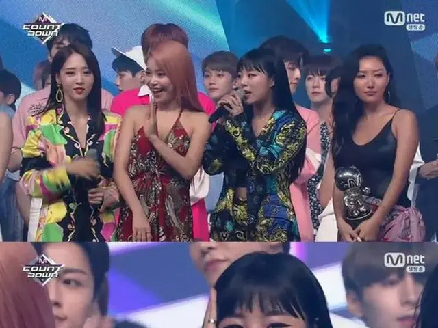 MAMAMOO、Mnet「M COUNTDOWN」で1位