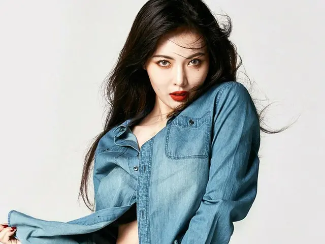 【g公式】4MINUTE_出身ヒョナ、色気溢れる写真を公開。
