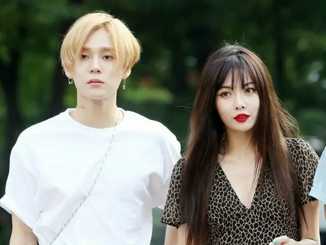 ヒョナ、PENTAGON イドンとの熱愛認める