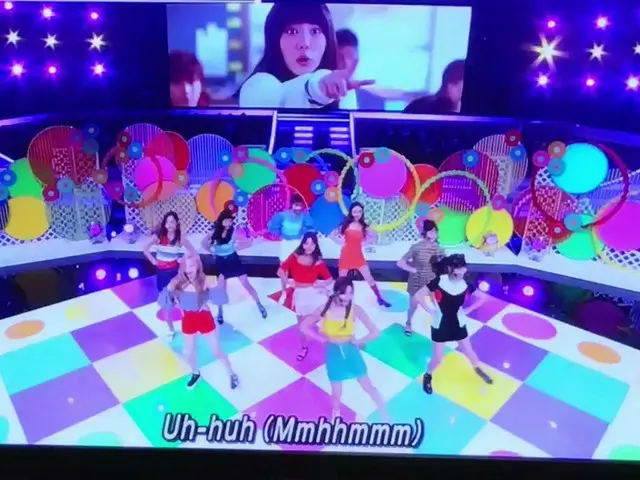TWICE、日本のステージの様子