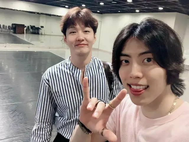 【G公式】INFINITE_ドンウ、BTOBチャンソプとの2ショットを公開。