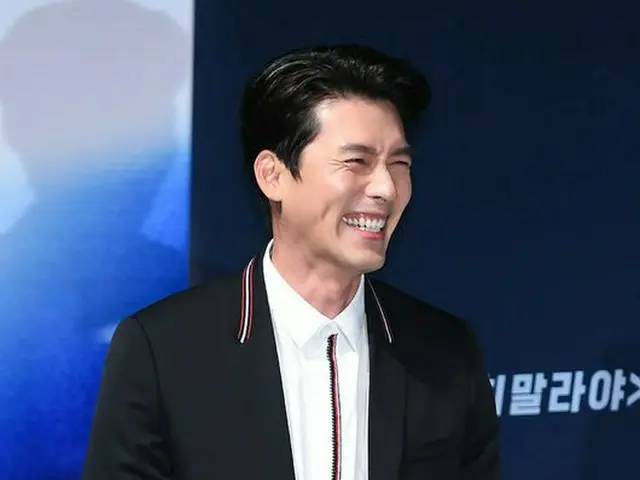 俳優ヒョンビン、映画「交渉」の制作報告会に出席